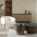 Vloerkleed woonkamer slaapkamer van viscose en chenille 160x230cm Klab Model