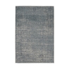 Moderne woonkamer tapijt 160x230cm blauw beige in viscose wol Arena Kortingen