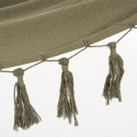 Boho chic tuin hangmat van katoen en hout 200x100cm Juan Prijs