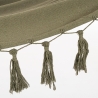 Boho chic tuin hangmat van katoen en hout 200x100cm Juan Prijs