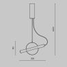 Maytoni Enigma design hanglamp 