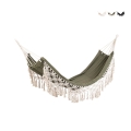 Hangmat voor in de tuin van katoen in boho chic stijl 200x100 Bizzotto Eldoris Aanbieding