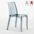 Transparante stoel in moderne stijl geschikt voor ieder interieur Cristal Light Aanbieding
