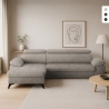 Moderne 3-zits slaapbank met linkse opbergruimte Miral Aanbieding