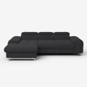 3-zitsbank met linker chaise longue en verstelbare hoofdsteun Tivon Aanbod