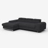 3-zitsbank met linker chaise longue en verstelbare hoofdsteun Tivon Verkoop