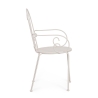 Stapelhouten tuinstoel voor buiten, shabby chic stijl, Bizzotto Etienne Verkoop