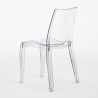 Transparante stoel in moderne stijl geschikt voor ieder interieur Cristal Light Prijs