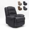 Relaxfauteuil Sofia met voetsteun  