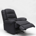 Relaxfauteuil Sofia met voetsteun  