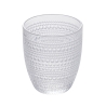 Set van 6 waterglazen met decoratie 325ml Roma Aanbod