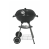 Ronde houtskoolbarbecue van staal met deksel en wielen Torka Aanbod