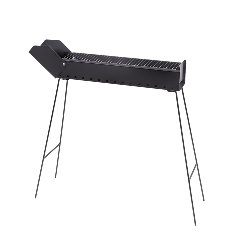 Fornacella opvouwbare gril met kanaal voor arrosticini Bruna ruimtebesparend Aanbieding