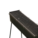 Fornacella opvouwbare gril met kanaal voor arrosticini Bruna ruimtebesparend Kortingen