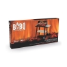 Houtskoolbarbecue met wielen en verstelbaar rooster 48x28cm Noxor Kortingen