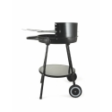 Pipra ronde houtskoolbarbecue met verstelbaar rooster Ø 48cm en wielen Catalogus