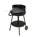 Pipra ronde houtskoolbarbecue met verstelbaar rooster Ø 48cm en wielen Aanbieding