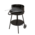 Pipra ronde houtskoolbarbecue met verstelbaar rooster Ø 48cm en wielen Aanbieding