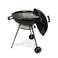 Ronde houtskoolbarbecue met deksel en wielen, grilloppervlak 55 cm Ardena Aanbieding