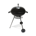 Ronde houtskoolbarbecue met deksel en wielen, grilloppervlak 55 cm Ardena Aanbod