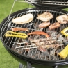 Houtskoolbarbecue rond Ø57x90cm met wielen en deksel Seara Aanbod
