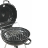 Houtskoolbarbecue rond Ø57x90cm met wielen en deksel Seara Keuze