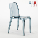 Set van 18 transparante Grand Soleil Cristal Light stoelen voor horeca of thuis Aanbieding