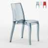 Set van 18 transparante Grand Soleil Cristal Light stoelen voor horeca of thuis Aanbieding