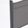 Opvouwbare tuinstoel in staal en textilene Bizzotto Martinez Catalogus