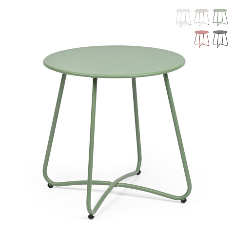 Ronde buitentafel 45cm modern design Bizzotto Austin Aanbieding