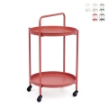 Opvouwbare serveerwagen voor buiten tuin Austin Twin Aanbieding