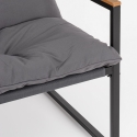 Tuinset Bizzotto Ilda met 2 fauteuils, bank en tafeltje Model