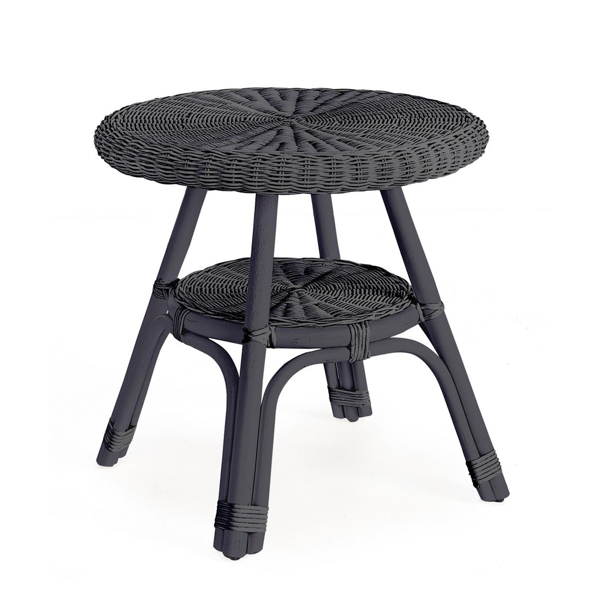 Ronde tuintafel 52cm van gevlochten rattan Bizzotto Alliss Aanbieding Ronde tuintafel 52cm van gevlochten rattan Bizzotto Alliss Aanbieding