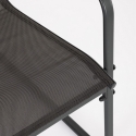 Moderne tuinset met bank, 2 fauteuils en salontafel Bizzotto Gonzalo 