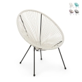 Bizzotto Parker - Outdoor Spaghettikoord Design Fauteuil Aanbieding