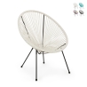 Bizzotto Parker - Outdoor Spaghettikoord Design Fauteuil Aanbieding