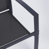 Moderne tuinset 2 stoelen met tafeltje 45x45cm Bizzotto Auri Keuze