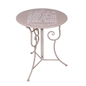 Buitentafel set met 2 opvouwbare stoelen Le Regole di un Buon Caffè Korting