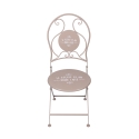 Buitentafel set met 2 opvouwbare stoelen Le Regole di un Buon Caffè Kortingen