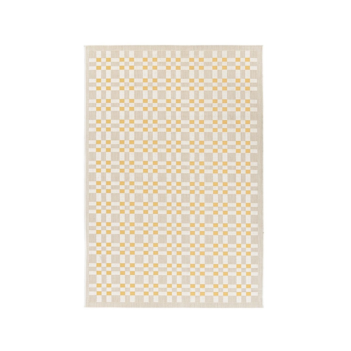 Rechthoekig tapijt 160x230 binnen/buiten beige goud Bizzotto Marcel Aanbieding Rechthoekig tapijt 160x230 binnen/buiten beige goud Bizzotto Marcel Aanbieding