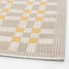 Rechthoekig tapijt 160x230 binnen/buiten beige goud Bizzotto Marcel Aanbod