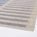 Bizzotto Hada vloerkleed voor binnen en buiten in blauw, beige en grijs van polyester Korting