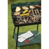 Houtskoolbarbecue met verstelbaar rooster 58x38xh82cm Grilza Aanbod