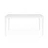 Moderne tuintafel 160x90 cm aluminium Bizzotto Nebula Kortingen