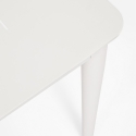 Moderne tuintafel 160x90 cm aluminium Bizzotto Nebula Voorraad