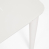 Moderne tuintafel 160x90 cm aluminium Bizzotto Nebula Voorraad