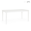 Moderne tuintafel 160x90 cm aluminium Bizzotto Nebula Aanbieding
