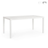 Bizzotto Hilde rechthoekige tuintafel 150x80 in aluminium Aanbod