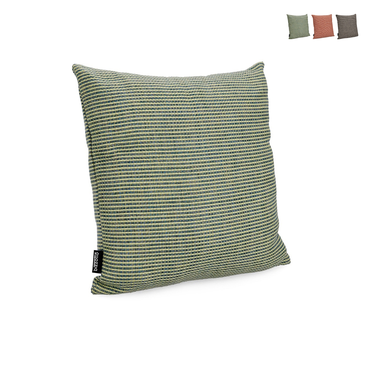 Groot vierkant waterafstotend buitenkussen 50x50cm melange Merve Aanbieding