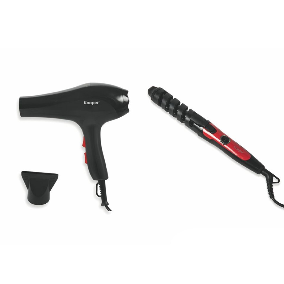Set haardroger en krultang 1800W Vira Aanbieding Set haardroger en krultang 1800W Vira Aanbieding